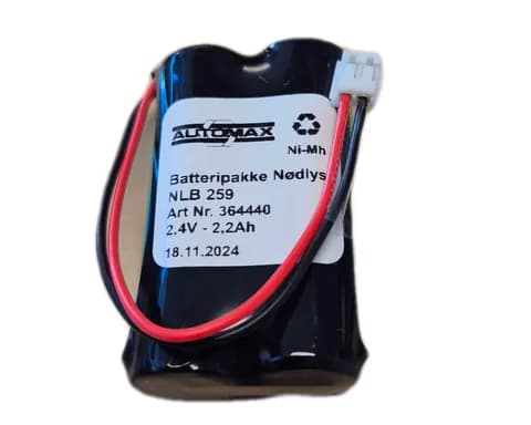 NLB 259 (2,4V-2,2Ah-R-Plugg 53)