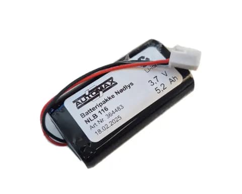 NLB 116 (3,7V-5,2Ah-R-Plugg 13 polvent)