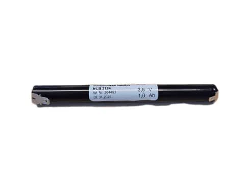 NLB 3124 (3,6V-1,0Ah-S- +2,9 -4,8 fl.stift)
