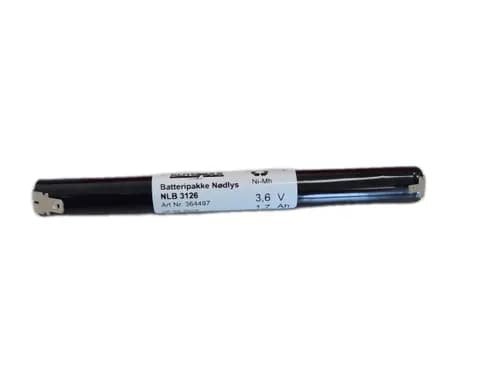 NLB 3126 (3,6V-1,7Ah-S- +2,9 -4,8 fl.stift)
