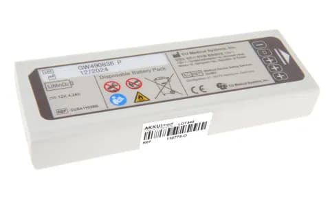 Original Lithium batteri til CU Medical iPAD CU-SP-serien (12V 4,2Ah)