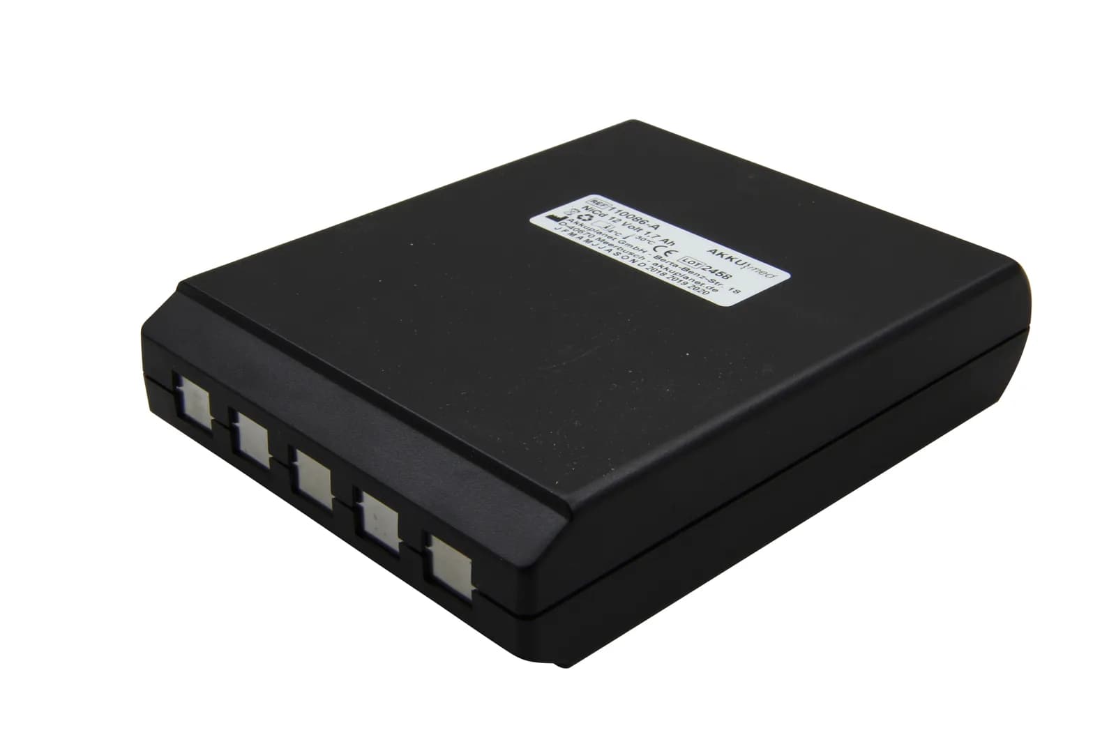 AKKUmed NiCd batteri til S&W Cardio Aid MC+/930/950 (12V 1,7Ah)