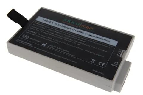 AKKUmed Li-ion batteri til Philips MP-serien og Avalon FM (10,8V 6,6Ah 71,28Wh)