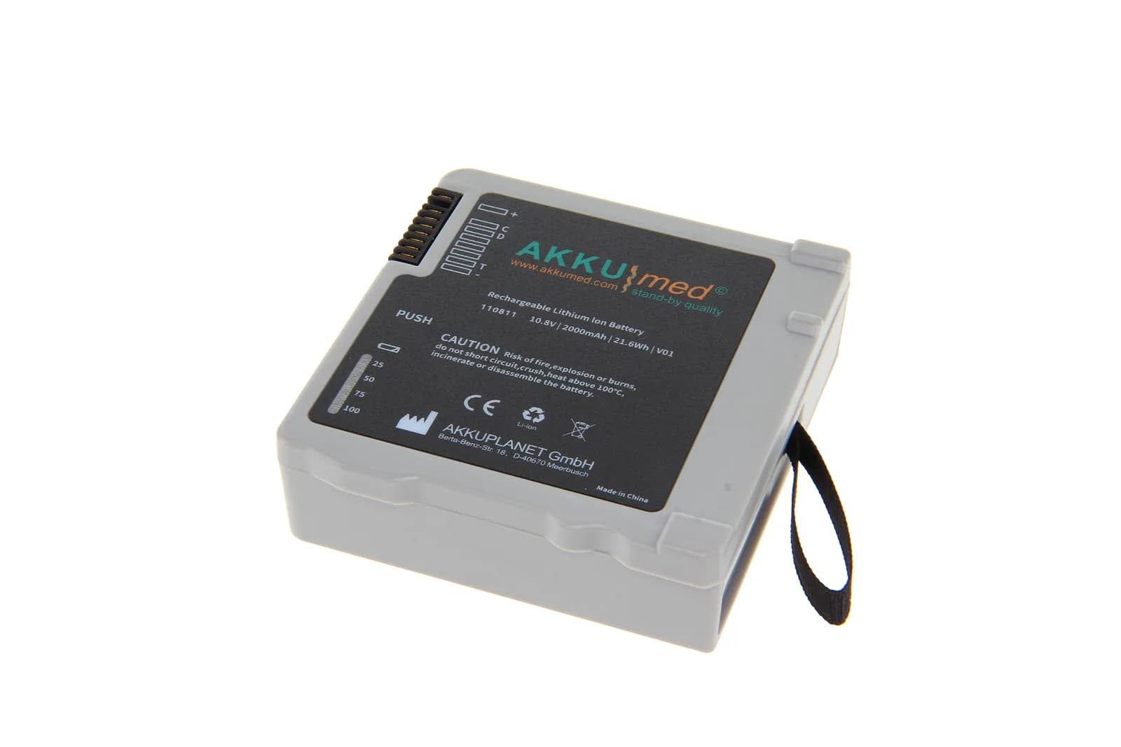 AKKUmed Li-ion batteri til Philips Intellivue X3 (10,8V 2,0Ah)