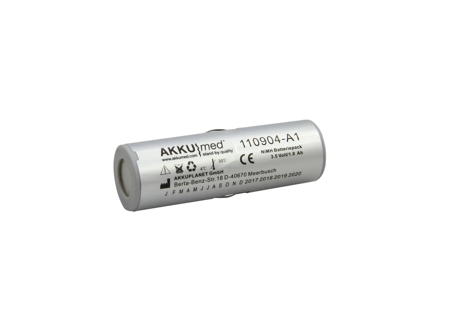 AKKUmed NiMH batteri til Heine X-02.99.382 (3,5V 1,0Ah)