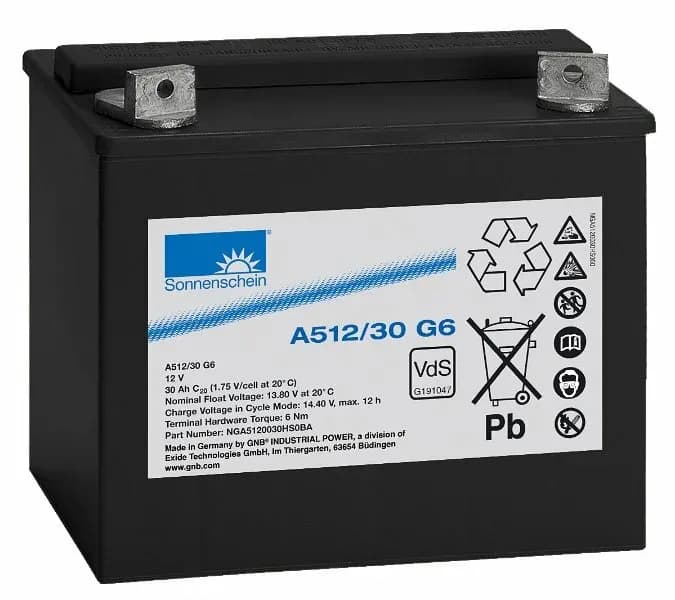 Sonnenschein A512/30G6 (12V 30Ah) GEL