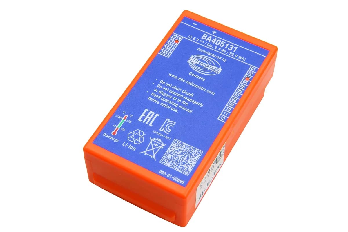 Li-Ion HBC Radiomatic (3,7V 6,4Ah) BA405130 BA405131 BA4051L1