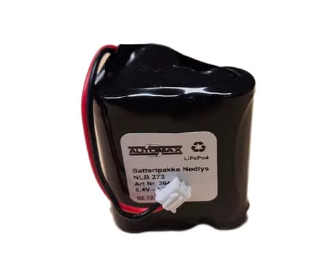 NLB 273 (6,4V-1,2Ah-R-Plugg 33 polvent)