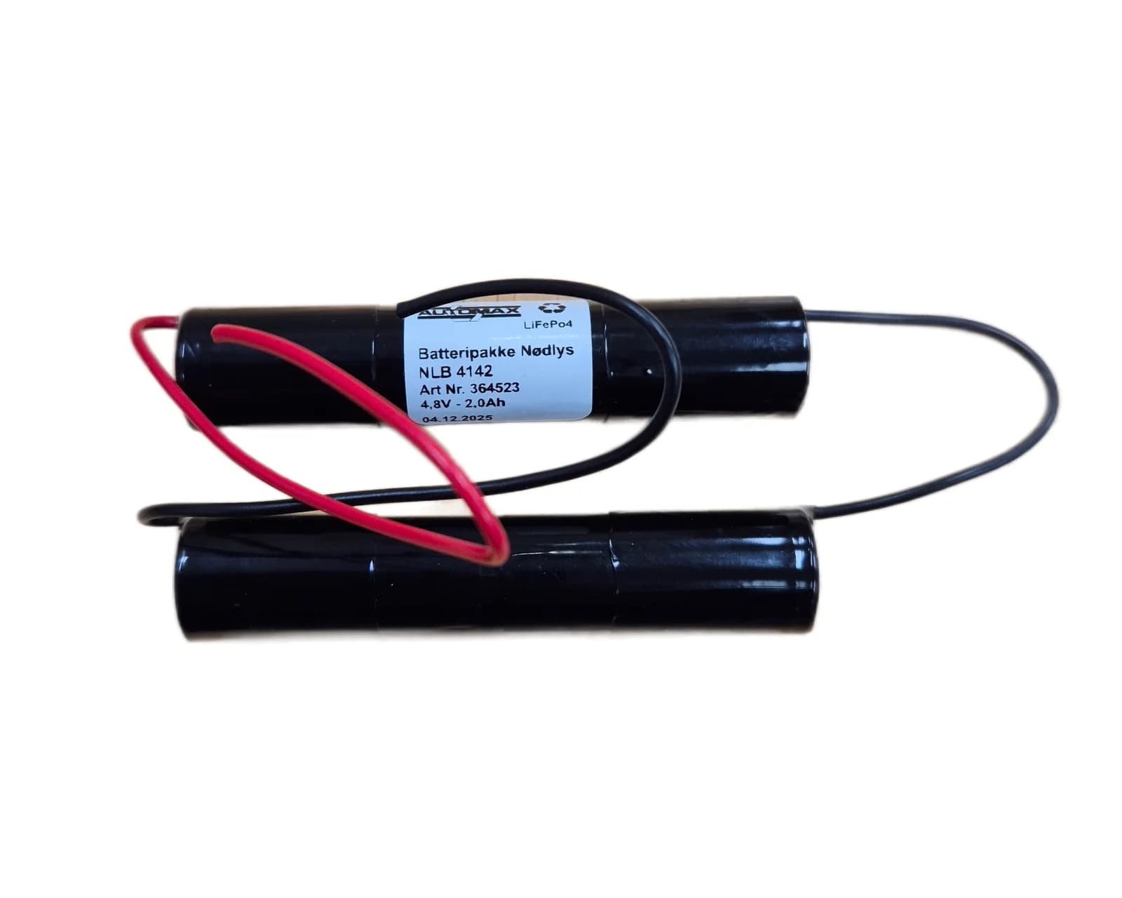 NLB 4142 (4,8V-2,0Ah-2S-ledninger)