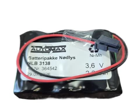 NLB 3138 (3,6V2,2Ah-R-Plugg 25)